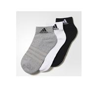 Socquettes 3 bandes Performance (lot de 3 paires) 35-38 Noir