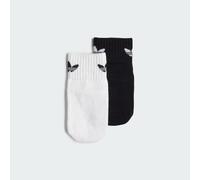 Socquettes anti-dérapantes (2 paires) Black / White 16-18