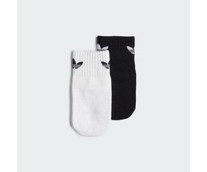 Socquettes anti-dérapantes (2 paires) Black / White 31-33