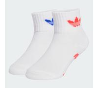 Socquettes anti-dérapantes (2 paires) White / Lucid Blue / Lucid Red 31-33