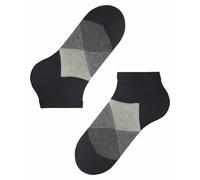 Burlington Clyde M SN coton motif fantaisie 1 paire, Chaussettes basses Homme, Noir (Black 3002), 40-46