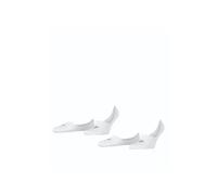 Burlington - Chaussettes invisibles Everyday Multipack M - en coton, lot de 2, Homme, Blanc 41-42