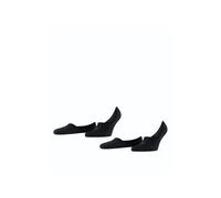 Burlington Chaussettes invisibles homme Everyday Multipack M coton Noir lot de 2 paires 43-44