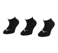 PUMA Mixte enfant Quarter Plain Chaussettes , Noir, 31-34