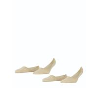 Socquettes femme Burlington Everyday (x2) Jaune 39/40