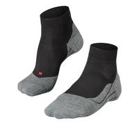 Falke Chaussettes de course RU4 Endurance Short W - Coton anti-ampoule - Noir 37-38