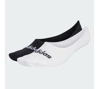 Socquettes fines ballerines Linear (2 paires) White / Black 37-39