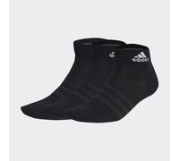 Socquettes fines et légères (3 paires) Black / White 31-33