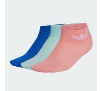 Socquettes hauteur mi-cheville enfants (3 paires) Semi Pink Spark / Blue / Semi Flash Aqua 16-18