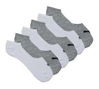 Socquettes hommes Puma PUMA UNISEX FOOTIE ECOM Pack de 6 Multicolore 35 / 38