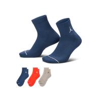 Socquettes Jordan Everyday (3 paires) Bleu/Rouge/Gris/Blanc 42-46