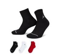 Jordan Everyday Max Ankle 3 Pack Unisexe - Chaussettes, Noir - Taille 35 - 38 Black 35 - 38