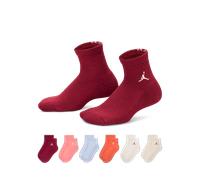 Socquettes Jordan Everyday Essentials pour ado (6 paires) Pink Gaze 9-11