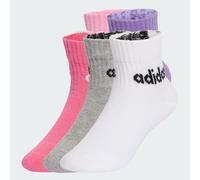 Socquettes Linear (5 paires) Enfants True Pink / Pink Fusion / Violet Fusion / Medium Grey Heather 22-24