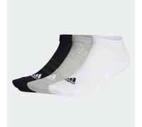Socquettes matelassées (3 paires) Medium Grey Heather / White / Black 31-33
