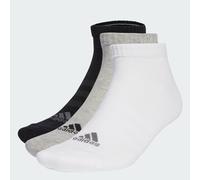 Socquettes matelassées (3 paires) Medium Grey Heather / White / Black / Black 40-42