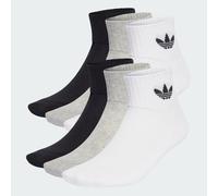 Socquettes Mid (6 paires) White / Medium Grey Heather / Black 43-45