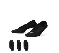 Socquettes Ouvertes De Training Nike Everyday Lightweight Pour Femme (3 Paires) - Noir - 34-38