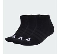 adidas Chaussettes basses Cushioned Essential lot de 3 rembourrées Taille 37-39 Noir/Noir/Blanc