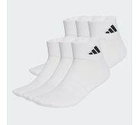 Socquettes rembourrées Essentials (6 paires) White / White / Black 34-36