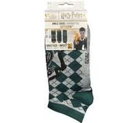 socquettes Serpentard - Pack 3 paires officielles Cinereplicas Blanc