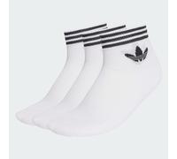 Socquettes Trefoil (lot de 3paires) White / Black 43-46