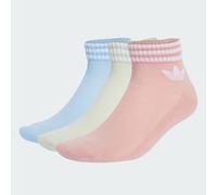 Socquettes3 bandes (lot de 3paires) Wonder Mauve / Linen Green / Clear Sky 43-45