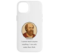 Socrate a Dit « I Cannot Teach I Can Only Make Them Think» Coque pour iPhone 14 Plus