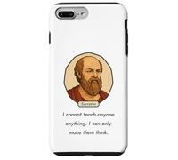 Socrate a Dit « I Cannot Teach I Can Only Make Them Think» Coque pour iPhone 7 Plus/8 Plus