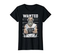 Socrate corrompt Les Jeunes, philosophie drôle, Police, Mugshot T-Shirt Graphique avec Valeur