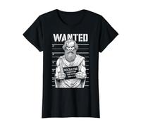 Socrate corrompt Les Jeunes, philosophie drôle, Police, Mugshot T-Shirt Graphique avec Valeur