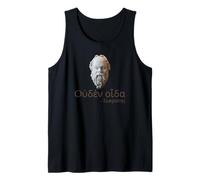 Socrate - I Know Nothing - Citation en Grec Ancien Débardeur