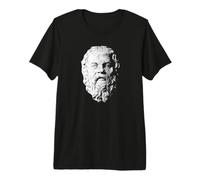 Socrate Philosophie Grecque T-Shirt Haut de Gamme