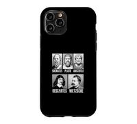 Socrate Platon Aristote Descartes Nietzsche Philosophie Coque pour iPhone 11 Pro