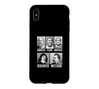 Socrate Platon Aristote Descartes Nietzsche Philosophie Coque pour iPhone XS Max