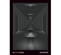 Socrates - The Wisdom of Not Knowing - Lined A4 Notebook - Philonotes Collection - Artistic Cover Inspired by Ancient Philosophy.: An elegant notebook ... professionals, or as a meaningful gift