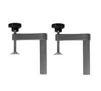 Socueny 2 PCS 19mm Travail du Bois Presse Rapide de Bureau Pince de Pression de Bureau Serrage Manuel de Pièces en Alliage d'Aluminium Outil de Bricolage Établi