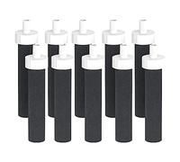 Socueny Lot de 10 filtres à charbon actif pour bouteille d'eau BB06 Hard Edge