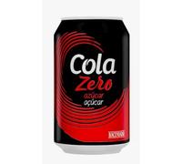 Soda au Cola Zéro (Boisson Rafraîchissante Sans Sucres) Lot de 9 Canettes de 330 ml (Total 2,97L) - Fraîcheur Intense et Zéro Calorie