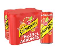 Soda aux Agrumes SCHWEPPES 6 x 330 ml