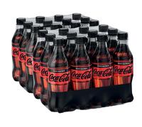 Soda Coca-Cola zéro sucres, en bouteille, lot de 24 x 50 cl
