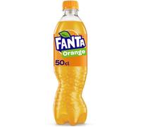 Soda - FANTA - Orange Pet 50Cl - Lot de 4 - Couleur Orange - 50Cl - Gazeux