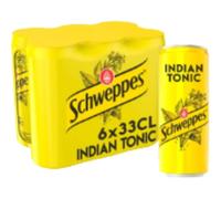 Schweppes Schweppes indian tonic - Le pack de 6x33cl