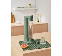 CREATE/SODA MAKER STUDIO/Machine pour faire de l’eau gazeuse 1L vert sauge/Ne comprend pas de cylindres de CO₂, carbonation en 4 étapes, bouteille sans BPA, sans prise électrique