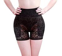 Sodacoda Culotte Gainante Push-up pour Femmes avec Rembourrage Épais - Culotte de Contrôle du Ventre et des Hanches (Beige L)