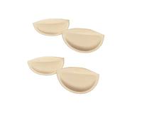 Sodacoda Ensemble de 2 Paires de Coussinets de Soutien-Gorge en Mousse à Coudre et à Insérer (2X Croissant)