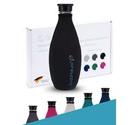 SodaNature® | Étui de protection de qualité supérieure pour bouteilles en verre SodaStream Crystal | Effet de refroidissement 24H + et protection contre la rupture grâce au matériau néoprène de