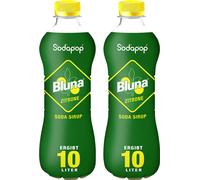 Sodapop Bluna sirop de citron 2x500ml sirop vegan faible en calories 1 à 19