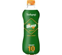 Sodapop Bluna sirop d'orange 500ml pauvre en sucre végétalien pour eau gazeuse