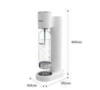 SODAPOP Appareil à gazéifier l'eau Cooper, blanc